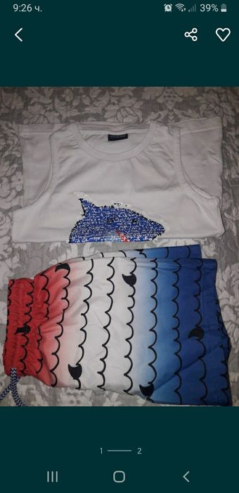 Лот детски къси гащи LS WAIKIKI 4-5г./104-110см.