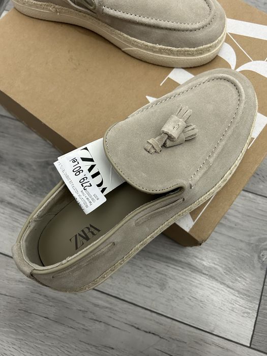 Pantofi zara barbati piele
