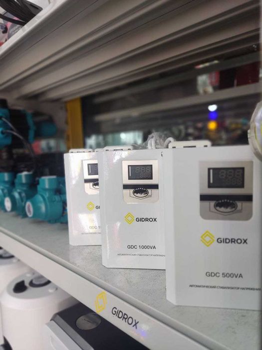 Стабилизатор напряжения GIDROX в 1 год гарантии и  Официальный дилер