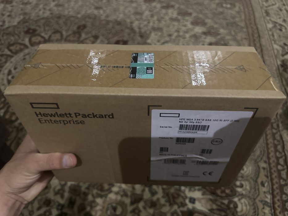 HPE MSA 3.84TB SAS 12G Read Intensive SFF (2.5in) M2 3yr Wty SSD