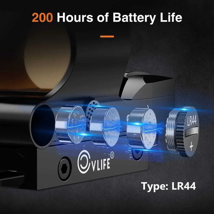 Коллиматорный голографический прицел 1x40 мм