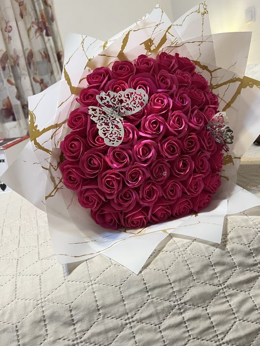 Buchet de trandafri de sapun