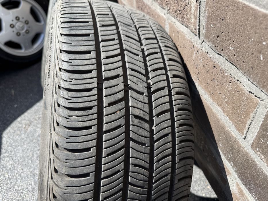 Set jante aliaj R18 OZ MSW 5x112 compatibile VAG Mercedes + anvelope all-season 225/45/18 Continental RSC