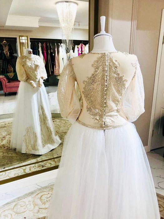 Новое свадебное платье