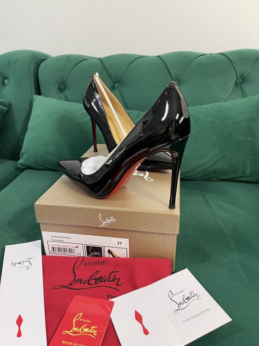 Pantofi Christian Louboutin piele naturala Full Box colectie noua