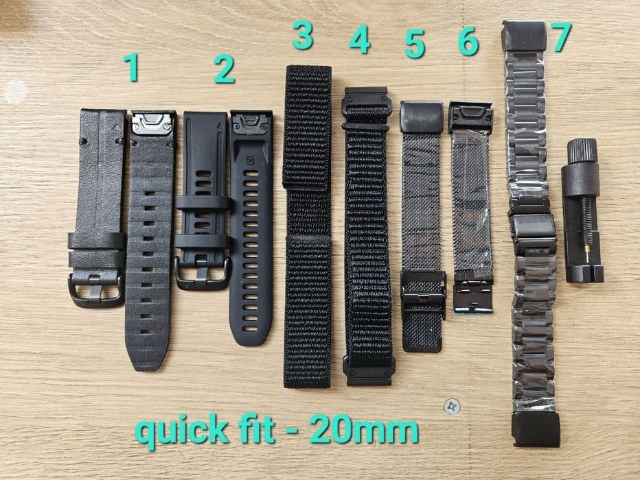 Curelele compatibile cu ceasurile Garmin 26mm, 22mm, 20mm