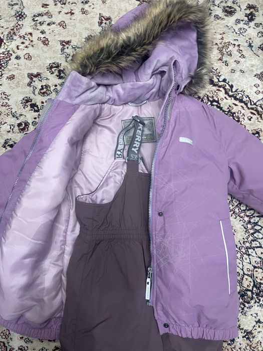 Зимний комбенезон на девочку