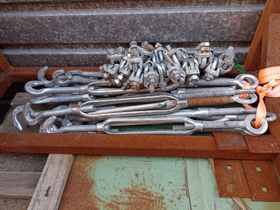 Талреп стройбат оцинкованный. Продам. Зажим для тросов.