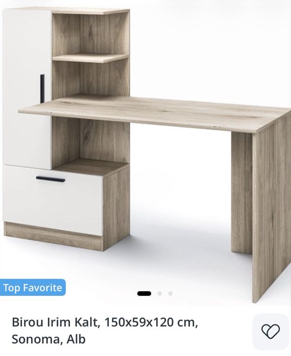 Birou ca nou dimensiuni si culoare ca in poza