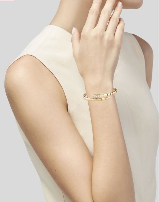 Bulgari Serpenti гривна 18к