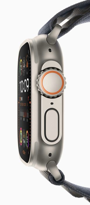 ULTRA 2 bateria 100%  viata. Apple Watch. NOU.Natural Titanium.Full box