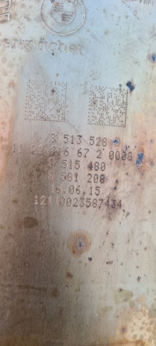 Filtru de particule dpf bmw 530d 730 euro 6 258cai