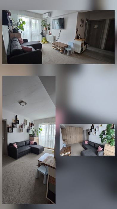 Apartament 3 camere mobilat/utilat în Vișan + Parcare inclusă