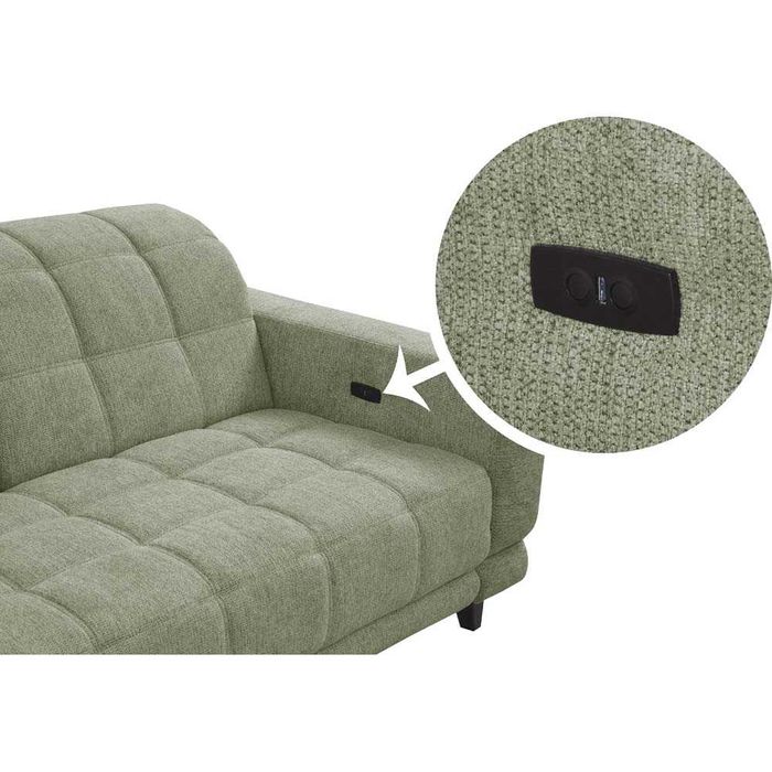 Гаранционна холна гарнитура / диван  ЕСБЕРГ с подвижна ел. лежанка