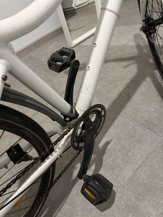 Bicicletă Trekking / Oraș WHITE AX Series, Roti 28”