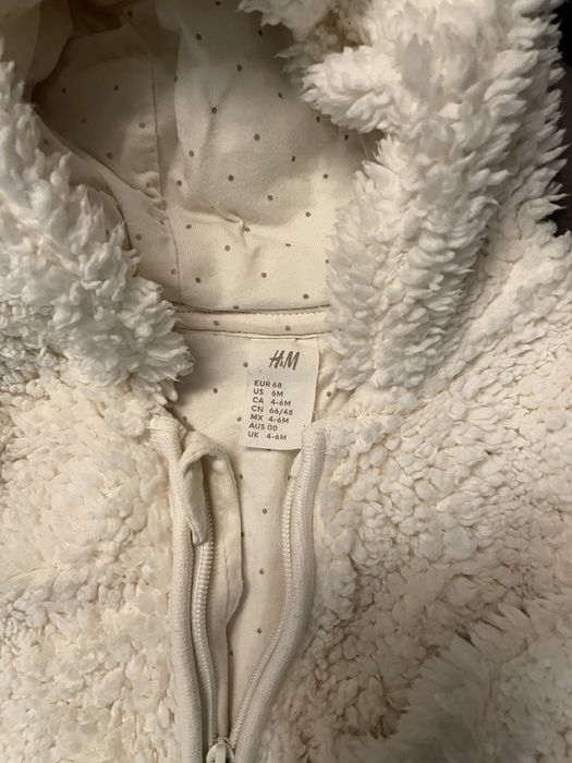 H&M Ватирани гащеризони, жилетки, космонавт 4-6м 68см за бебе