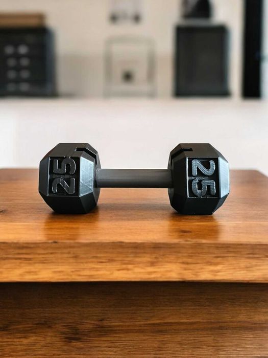 Визитник за бюро с форма на дъмбел