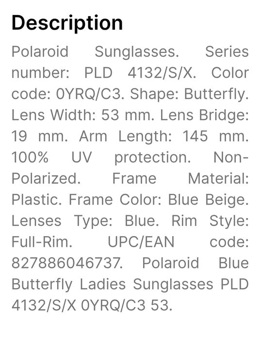 Polaroid sunglasses  женские очки