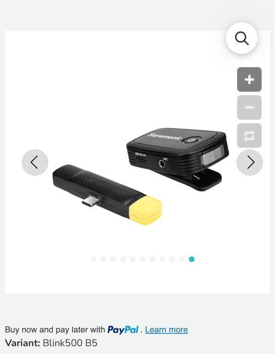 Lavaliera Microfon, Saramonic, Omnidirectional, Negru, sigilat