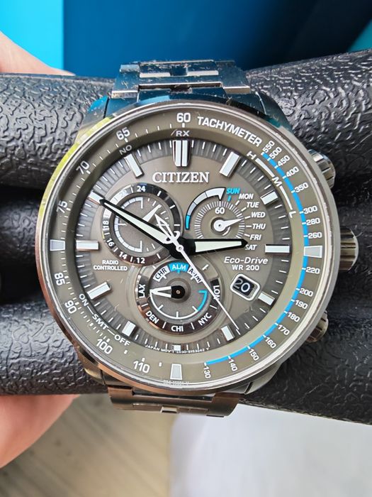 Citizen Eco-Drive World Chronograph
