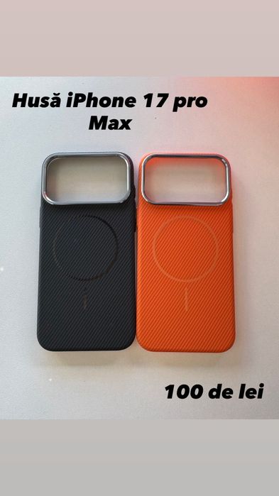 Folie, Husa, Incarcator, Cablu iPhone 17 pro max