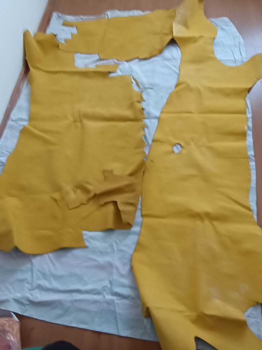 piele naturala groasa bucati mari