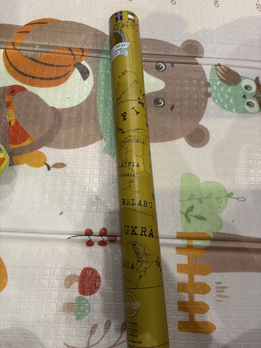 Scratching map europe/ скреч карта на Европа