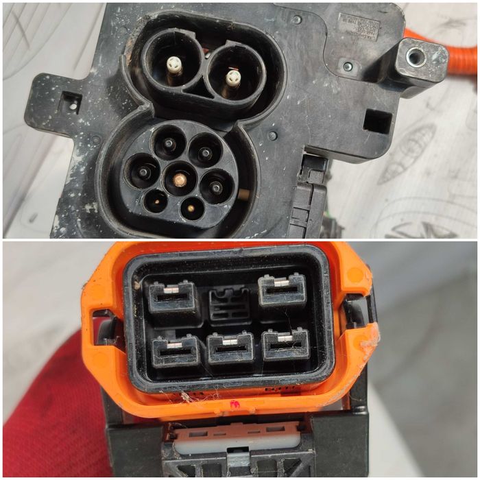 Priză încărcare cu cablaj + mufe Hyundai Kona 91981K4040 2022 / [2017-2023] / (5B)