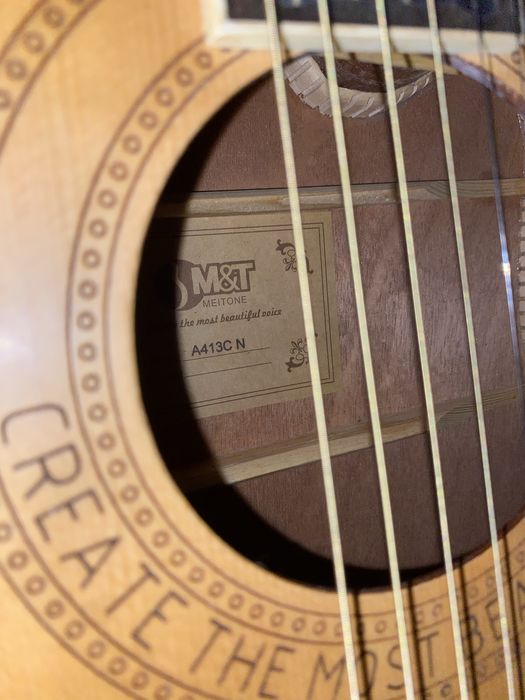 Акустическая гитара M&T A413C N
