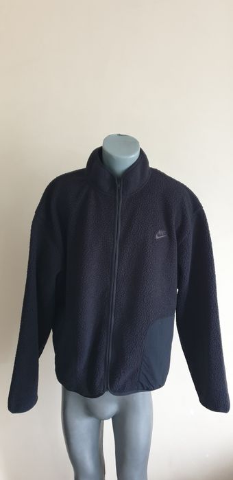 Nike Sherpa Jacket  Full Zip Oversize  L НОВО! ОРИГИНАЛ! Мъжки Якета!