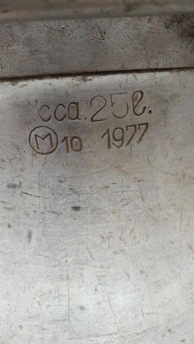 Butoi bidon din aluminiu