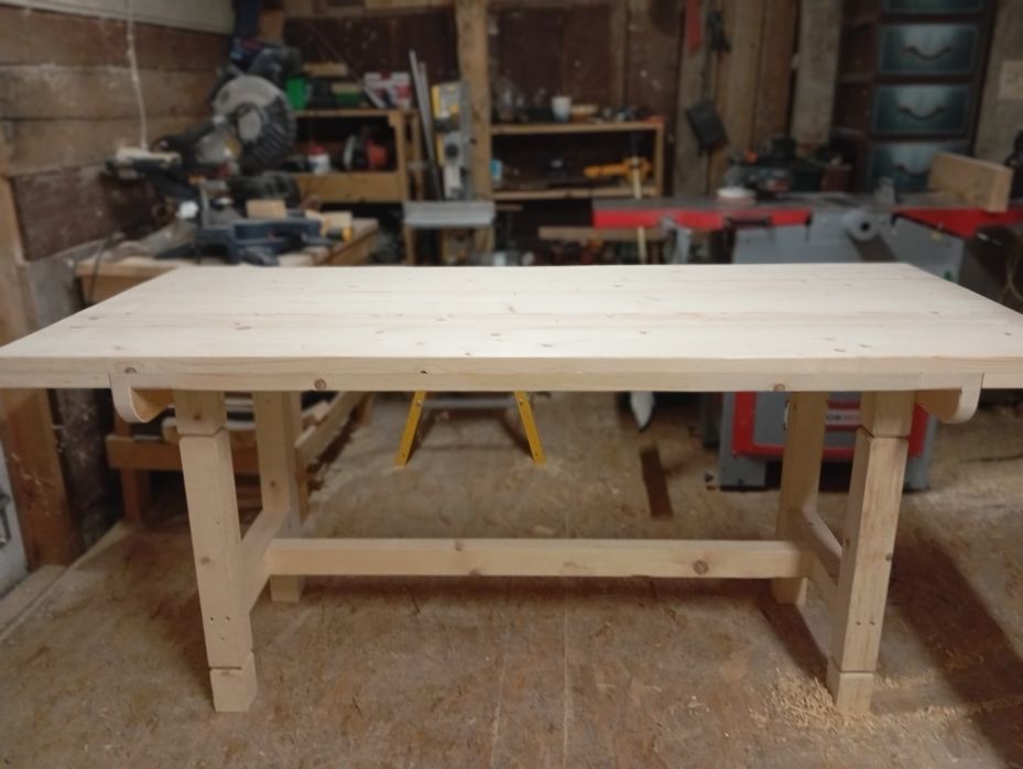 Masă lemn masiv  pentru terasă