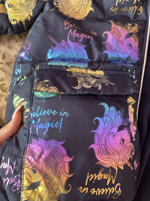 куртка детская демисезон девочкам 6-8 лет