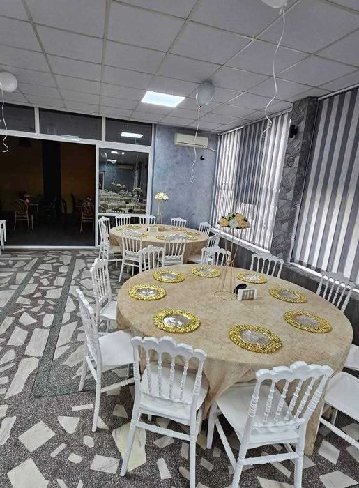 Цялостно обзавеждане на сватбени зали и ресторанти