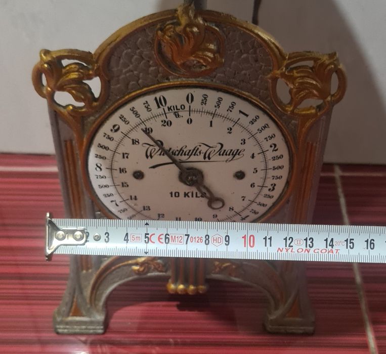 Стара Немска Кухненска Везна WirtschaftsWaage 10 KILO