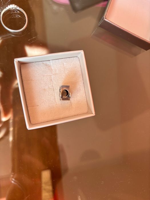 Стебърна висулка с буквата Д