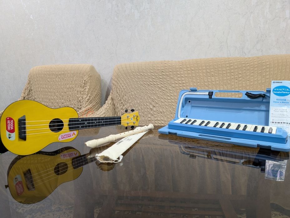 Музыкальные инструменты, yamaha пианика, укулеле