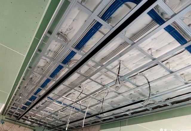 Монтаж гипсокартона / Гипсокартонные работы