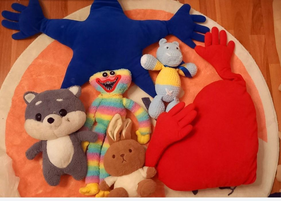 Огромный пакет игрушек для девочки