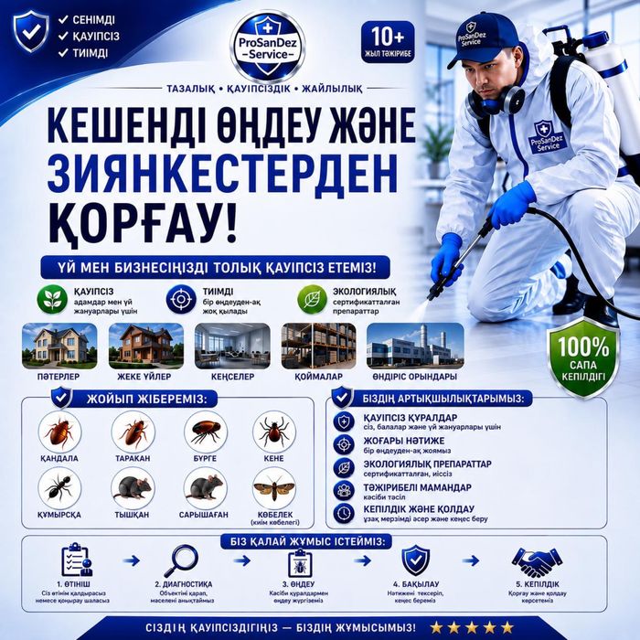 уничтожение клопов тараканов дезинфекция