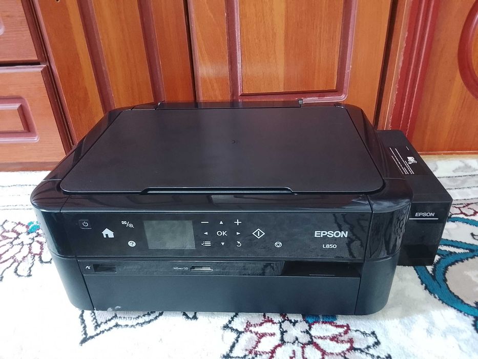 Epson L 850 6 Ta Rangli 3/1 Printer Skaner Kserx Tiniq Kam ishlagan