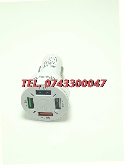 Incarcator Cu Patru Porturi Usb Partycharge Superfast Charge