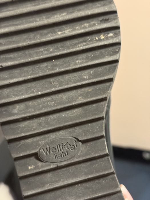 Baldanini черни кожени обувки на платформа с ест косъм