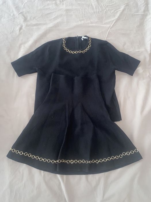 Уникален сет комплект топ и пола Zara S