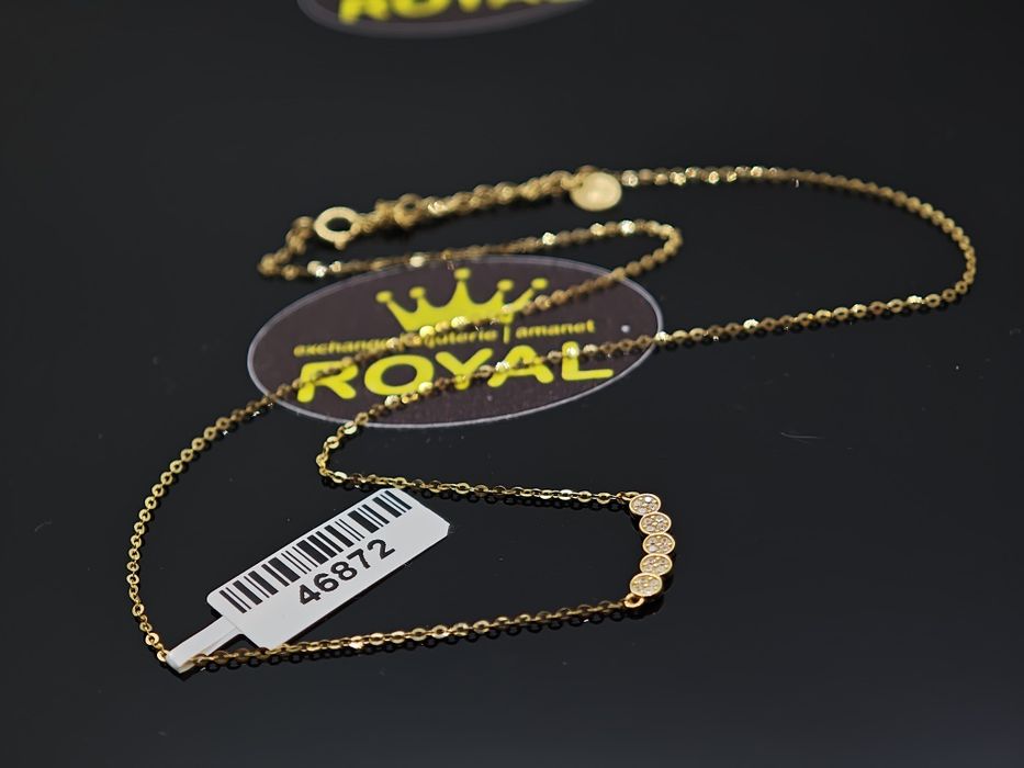 Bijuteria Royal: Lanț aur 14k/1.37 gr