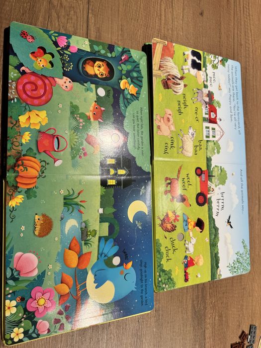Vand lot cu doua carti Usborne cu sunete
