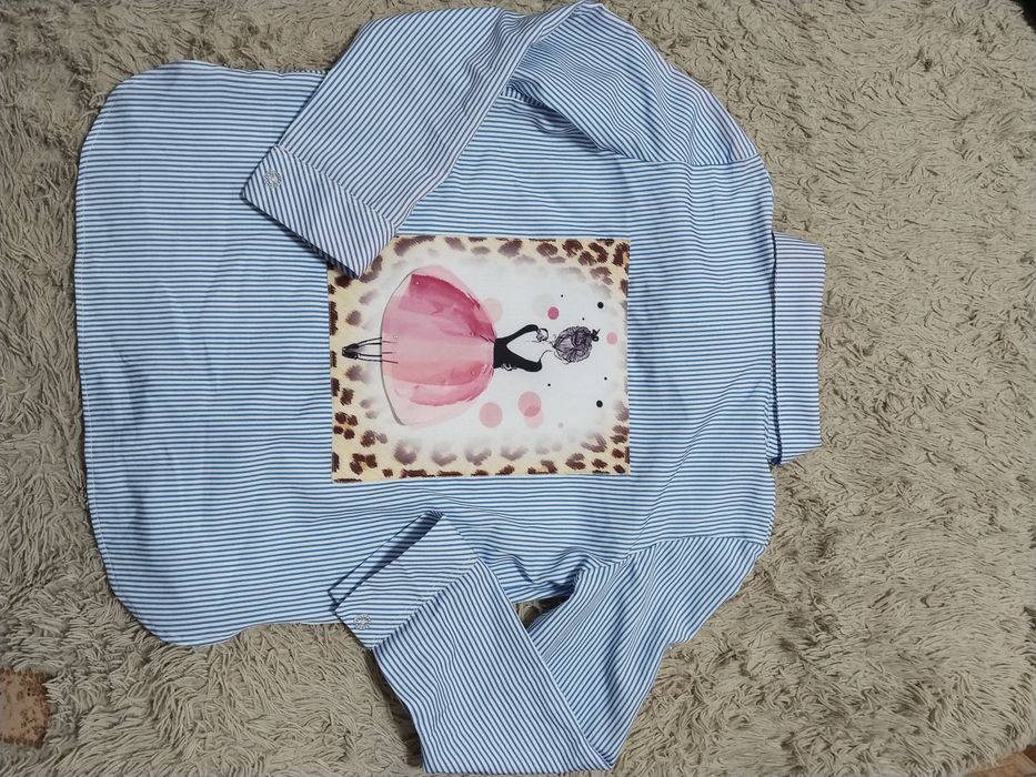 Новая рубашка на девочку