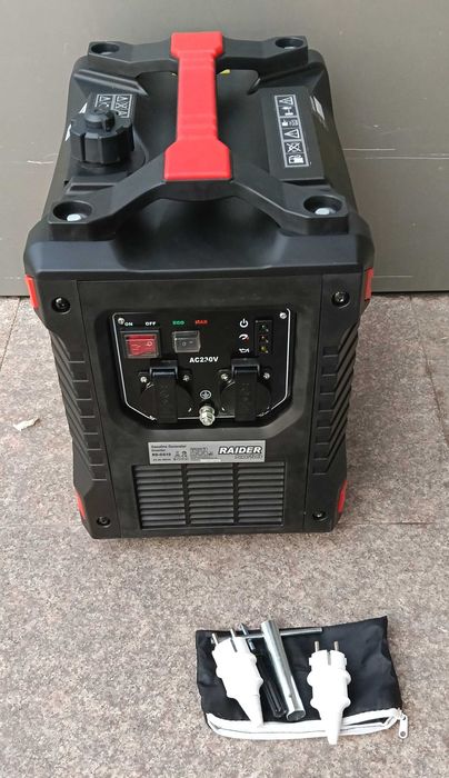 Компресор 100L 1.5kW 170L/min 2цил. ремък RD-AC17/ Генератор за ток