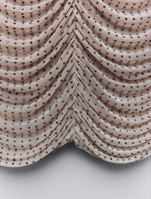 Бежевое Платье Zara