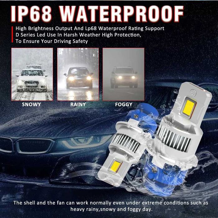 LED Крушки D2S - D series +300 %